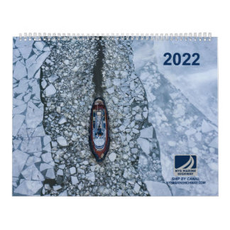 カレンダー2022 NYSマリンタグボートの作業時 カレンダー