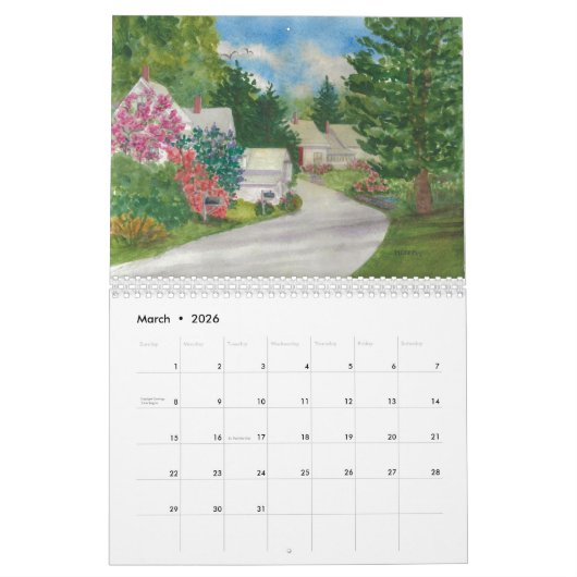 カレンダー2022 Roseann Meserve カレンダー (3月 2026)