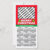 カレンダー2024 Christmas追加4枚の写真カード シーズンカード (正面)