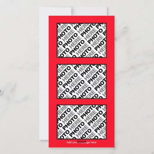 カレンダー2024 Christmas追加4枚の写真カード シーズンカード (裏面)