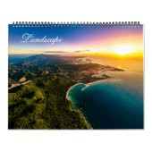 カレンダー2025横 カレンダー (カバー)