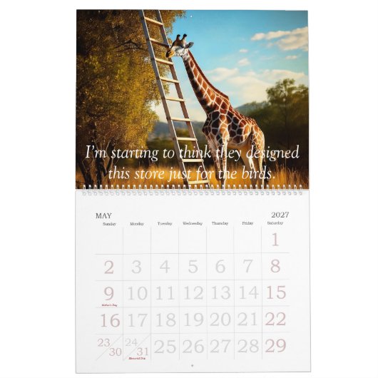 カレンダー2025 – それほど深刻ではない カレンダー (5月 2027)