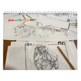 カレンダー2025 Bassieと彼女の友人 カレンダー