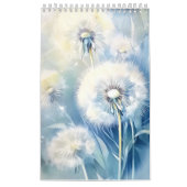 カレンダー2025 Dandelion花背景 カレンダー (カバー)