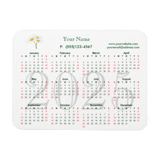 カレンダー2025 for business magnet マグネット