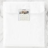 カレンダー2026 スクエアシール (バッグ)