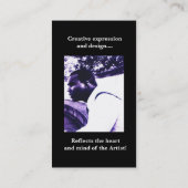 カレンダー9、アンドレN. JonesGraphic DesignIllustr… 名刺 (裏面)