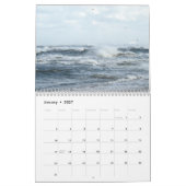 カレンダー～が海岸を訪れる カレンダー (1月 2027)