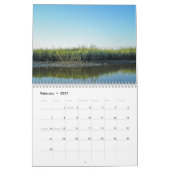 カレンダー～が海岸を訪れる カレンダー (2月 2027)