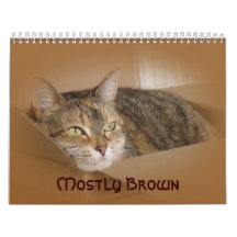 カレンダー – ほとんど茶色