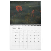 カレンダー – ほとんど赤 (2月 2026)