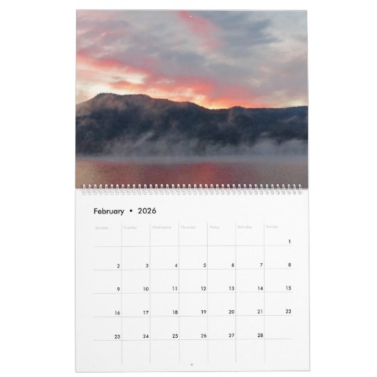 カレンダー – カナダ (2月 2026)