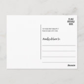 カレンダー – カラフルか月ファンキーの通年 ポストカード (裏面)