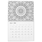 カレンダー、カラーリングブック、カラーリングブック カレンダー (3月 2026)