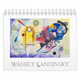 カレンダー：ファインアート: WASSILY KANDINSKY カレンダー