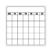 カレンダー、プランナー、仕訳帳 ラバースタンプ (インプリント)