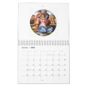 カレンダー：ミケランジェロの芸術 カレンダー (1月 2026)