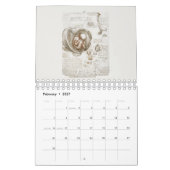 カレンダー：レオナルド・ダ・ヴィンチの芸術 カレンダー (2月 2027)