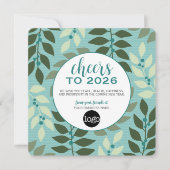 カレンダー、ロゴ – 応援- Aqua and Green Business シーズンカード (正面)