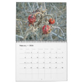 カレンダー – 主にオレンジ (2月 2026)