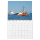 カレンダー – 主に青 (2月 2026)