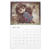 カレンダー,人形,女の子のための,ベビー,おもしろい,おもちゃ,明るい, カレンダー (3月 2027)