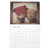 カレンダー,人形,女の子のための,ベビー,おもしろい,おもちゃ,明るい, カレンダー (1月 2027)