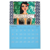 カレンダー – 今日はジムに行かなかった。 (2月 2026)