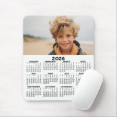 カレンダー（写真付き） – 年表示（縦） マウスパッド (マウス)