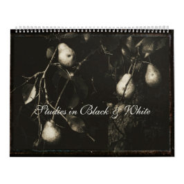 カレンダー～勉強を白黒で カレンダー