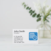 カレンダー 名刺 (スタンド正面)