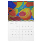 カレンダー – 感情の色， 2024 (2月 2027)