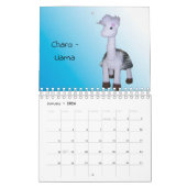 カレンダー – 手作り人形 – vol.2 (1月 2026)