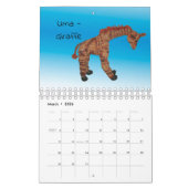 カレンダー – 手作り人形 – vol.2 (3月 2026)