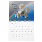 カレンダー – 手作り人形 – vol. 4 (3月 2027)