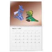 カレンダー – 手作り人形 – vol. 5 (2月 2026)