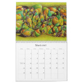 カレンダー-抽象美術I - 2012年 カレンダー (3月 2027)