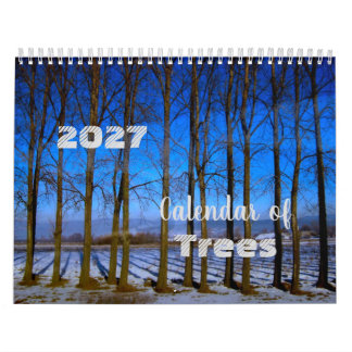 カレンダー 木 2027 美しい写真
