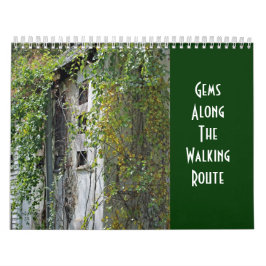 カレンダー – 歩くルートに沿った宝石