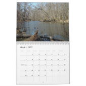 カレンダー – 水と森#2 (3月 2027)