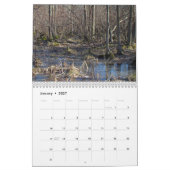 カレンダー – 水と森#2 (1月 2027)