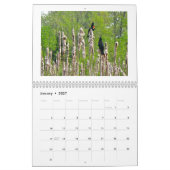 カレンダー-池 カレンダー (1月 2027)