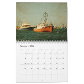 カレンダー – 沿岸質感 (2月 2026)