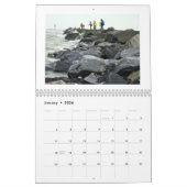 カレンダー – 海のエッジのシーン (1月 2026)