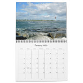 カレンダー – 海岸のショット (1月 2026)
