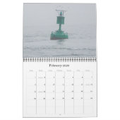 カレンダー – 海岸のショット (2月 2026)