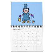 カレンダー"漫画芸術" カレンダー (3月 2027)
