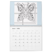 カレンダー，着色， 2021 カレンダー (3月 2026)