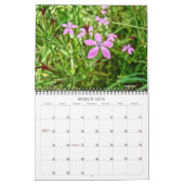 カレンダー – 花の夢 (3月 2026)