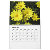 カレンダー – 花 (2月 2026)